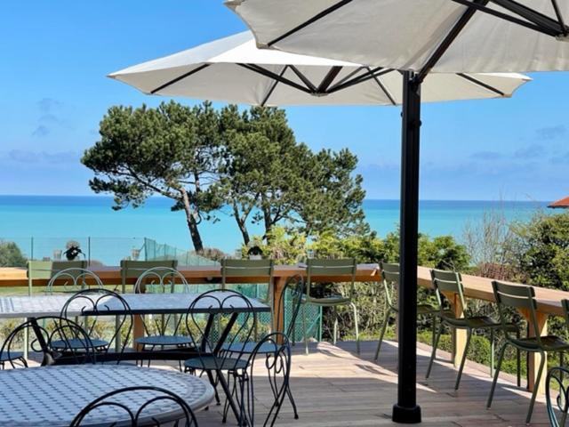 Hôtel De La Terrasse Varengeville-sur-Mer Buitenkant foto