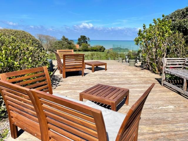 Hôtel De La Terrasse Varengeville-sur-Mer Buitenkant foto